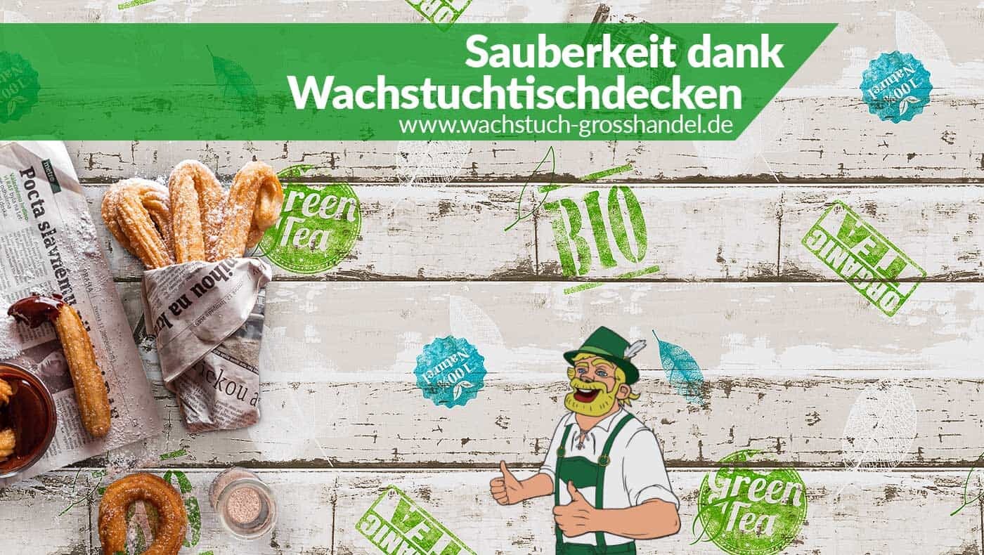 Wachstuchtischdecke